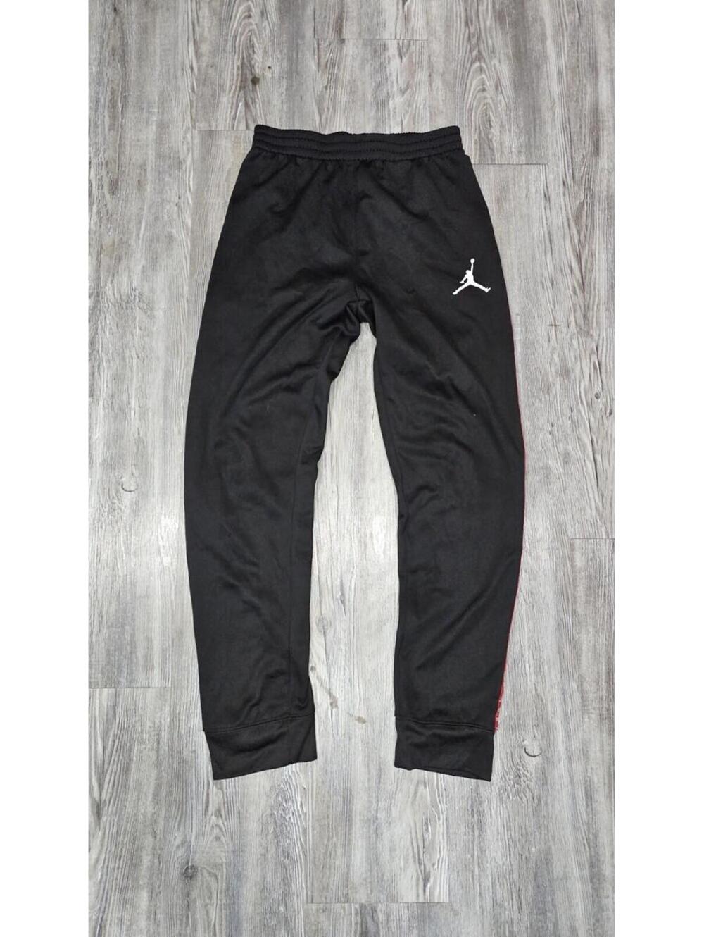Jordan Black Joggers Youth Size L 12-14 Years Athletic Sweatpants